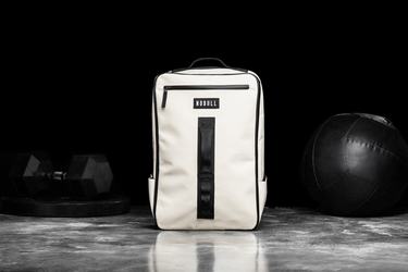 Nobull Waxed Canvas Women's Backpacks White | Australia (TM6487)